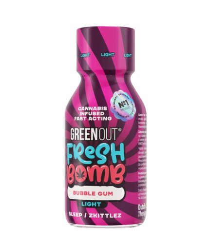 Shot konopny Green Out® Fresh Bomb Bubble Gum Light