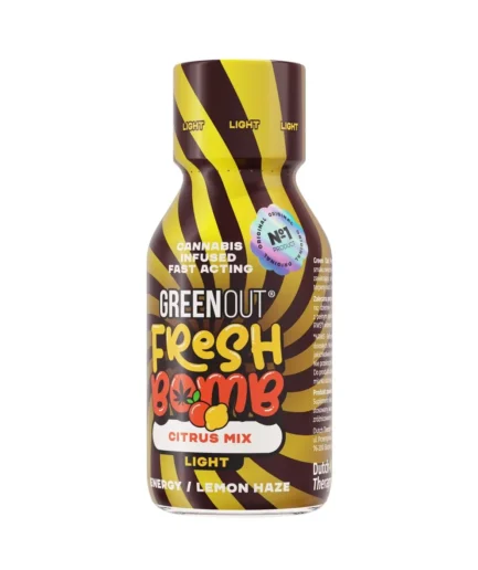 Shot konopny Green Out® Fresh Bomb Citrus Mix Light